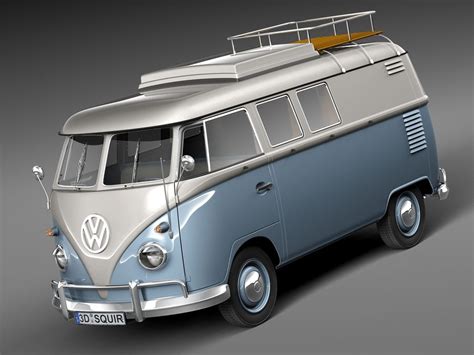 Introducing volkswagen commercial vehicles first fully electric van in the uk. Volkswagen Camper Van 1950 3D Model $149 - .c4d .lwo .max ...