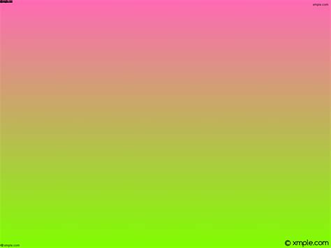 Wallpaper Green Pink Gradient Linear Ff69b4 7fff00 75°
