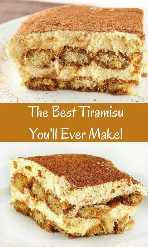 The recipe is super straightforward: The Best Tiramisu Recipe you will ever make -Authentic and ...
