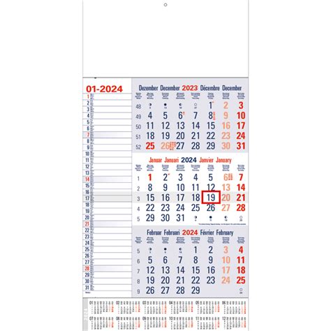 3 Maandkalender Memo Met Jaaroverzicht Dekalendershopbe