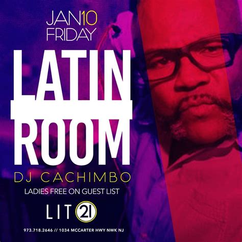 Jan 10th Latin Room Lit 21