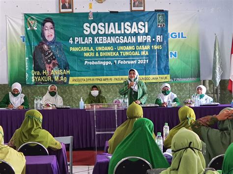 Senam Shalawat Dan Sosialisasi Pilar Kebangsaan