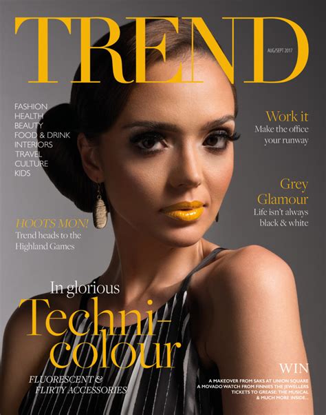 Trend Introducing Trend Magazine Augustseptember
