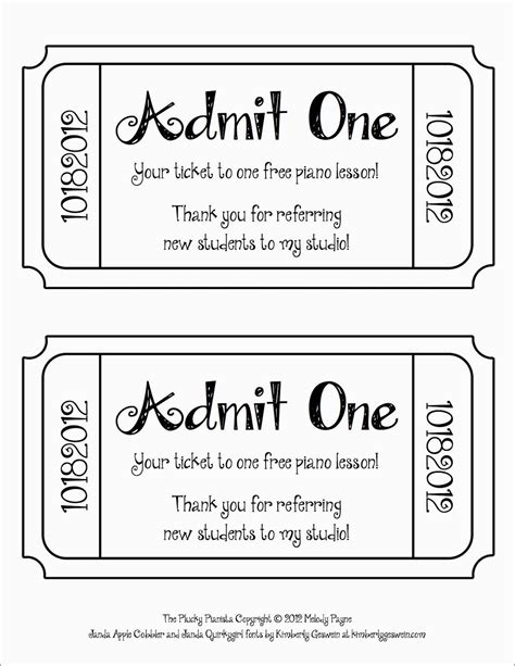 Lovely Free Ticket Stub Template Best Of Template Free Printable
