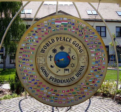 World Peace Gong In Godollo Hungary Image Free Stock Photo Public