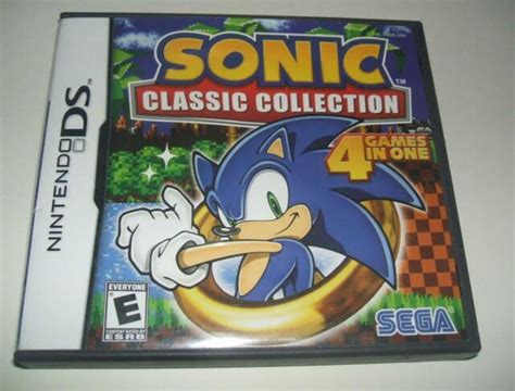 Sonic Classic Collection Nintendo Ds 2010 For Sale Online Ebay
