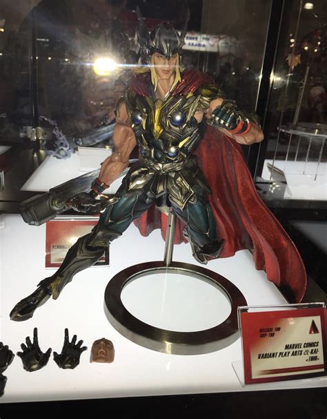 Marvel Play Arts Kai Thor And Venom Figures Revealed Marvel Toy News