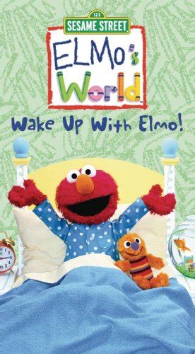 Elmos World Wake Up With Elmo Vhs Sesame Street