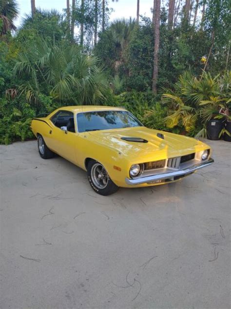 1973 Plymouth Barracuda 440 Six Pack Classic Plymouth Barracuda 1973