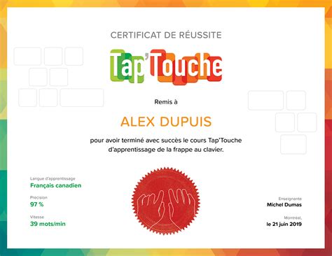 Check spelling or type a new query. Certificate of Achievement | Typing Pal