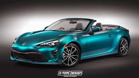Facelifted Toyota Gt 86 Convertible Is Food For Thought Carscoops