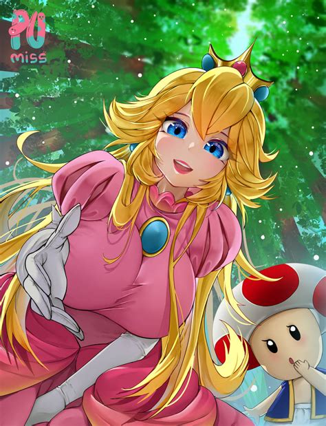 fan art princess peach from the mario games by alaskankingcrab200 on deviantart