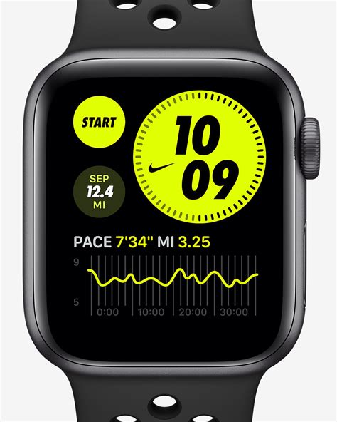 Apple Watch Nike Se Gps With Nike Sport Band 44mm Space