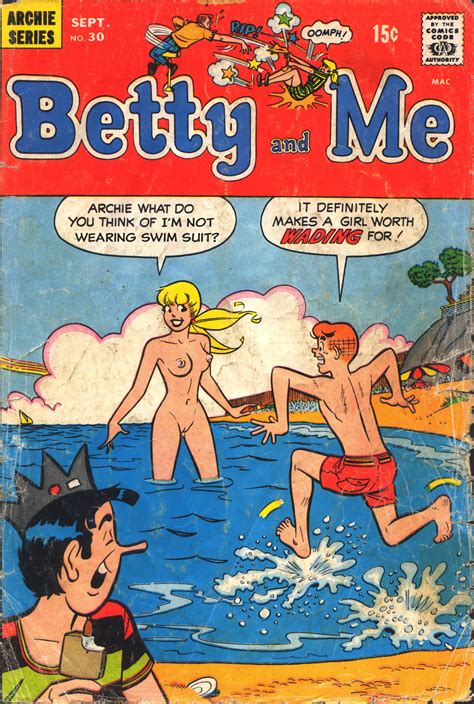 Rule 34 Archie Andrews Archie Comics Beach Betty And Veronica Betty Cooper Blonde Hair Breasts