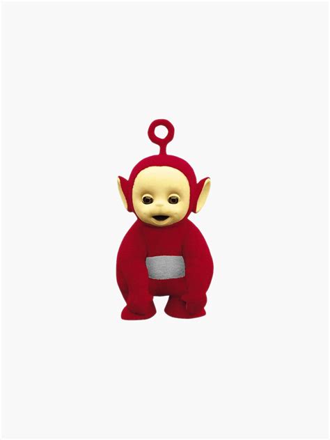 Red Teletubby Sticker For Sale By Sachpatch Redbubble
