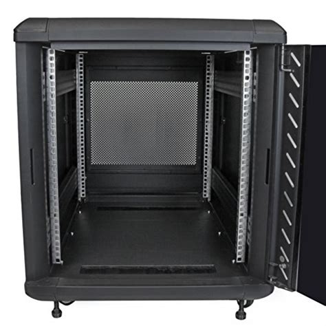 Choose from audio racks with open shelving or the security of closed doors. StarTech.com 12U AV Rack Cabinet - Network Rack with Glass ...