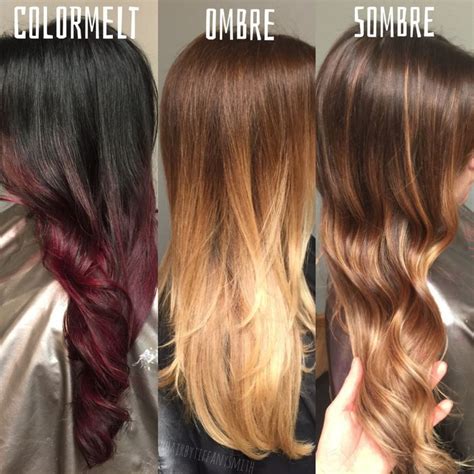 Follow her lead by having your colorist dye. The difference between colormelt, ombre, and sombre ...