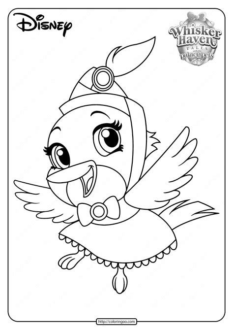 You can print or color them online at. Printable Palace Pets Ms. Featherbon Coloring Pages