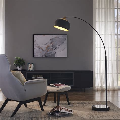 Rosen Garden Brand Arc Floor Lamp Modern Reading Light For Living Room