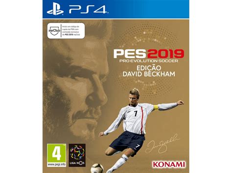 Jogo Ps4 Pes 2019 David Beckham Edition Wortenpt