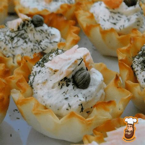The salmon mousse recipe out of our category saltwater fish! Smoked Salmon Mousse Tartlets - FaymousEats | Recipe ...