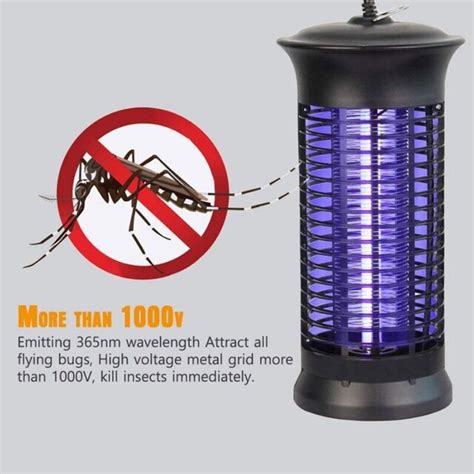 Electric Shock Mosquito Killer Lamp Anti Mosquito Trap Photocatalyst
