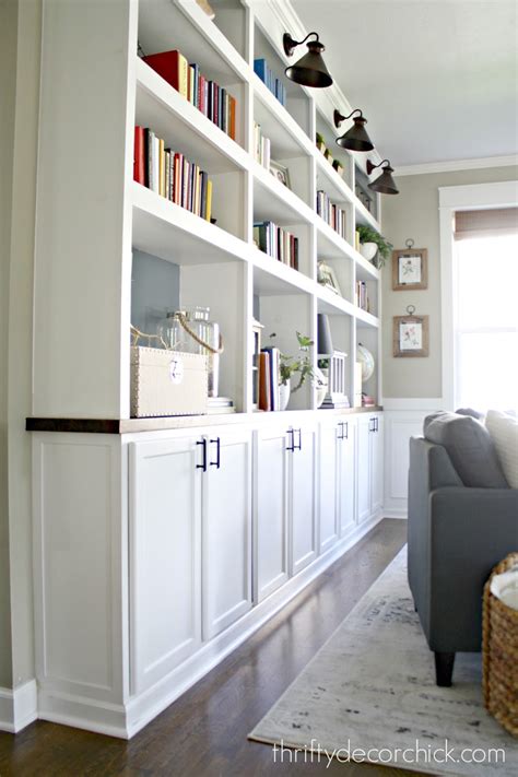 It's a pretty simple diy that started with a couple stock cabinets from lowe's. How to create custom built ins with kitchen cabinets from ...