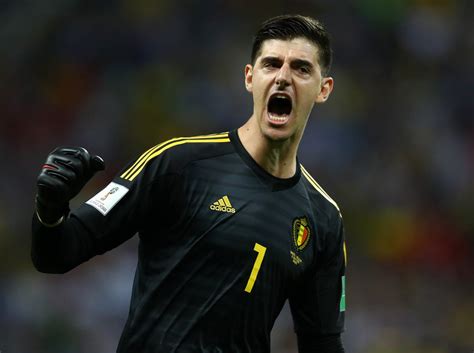Belgiums Thibaut Courtois Plays Down Row With World Cup Rival Jordan