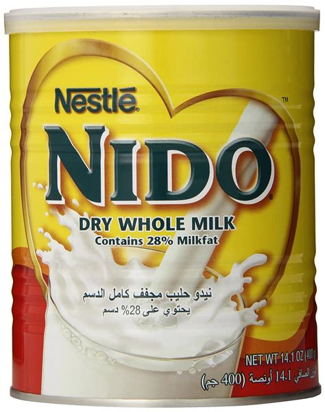 Nestle Nido Milk Powder Imported 400 Gm 141 Ounce Cans Pack Of 3