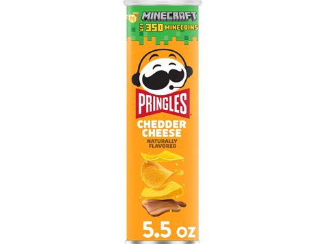 Pringles Minecraft Cheddar Cheese 158g Usa Americké Asijské