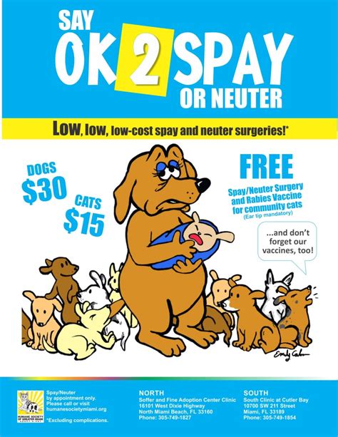 Humane Society of Miami - Spay/Neuter Special offer