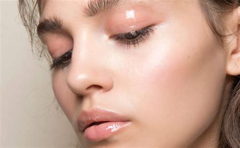 A Full Face Of Gloss Might Seem Like A Sticky Mess Especially As The