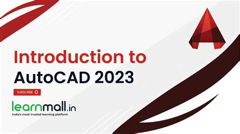 Introduction To Autocad 2023 Youtube