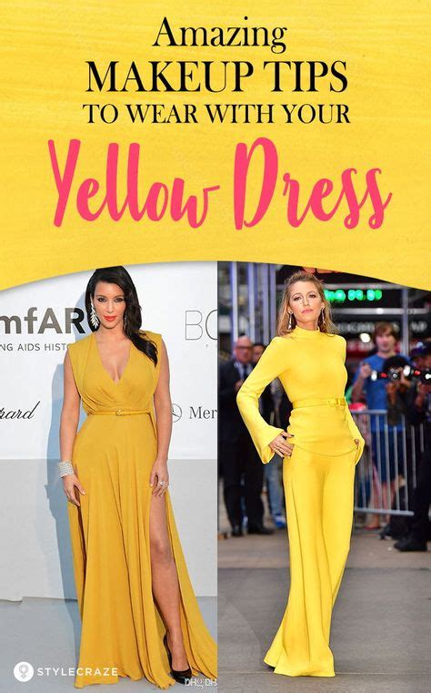 4 Amazing Makeup Tips To Wear With Your Yellow Dress Makeup With