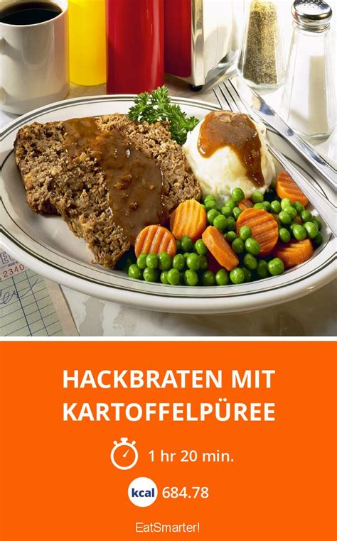 Hackbraten mit Kartoffelpüree Rezept