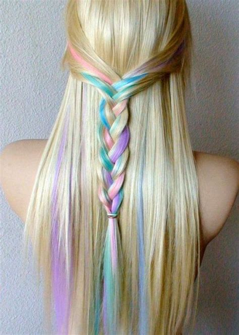 I did hear a lot that it made my skin look lighter. Temporary Hair Dye | hair chalking this is cool on blonde ...