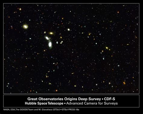 Hubble Goes Deep To Sample Young Galaxies Hubblesite