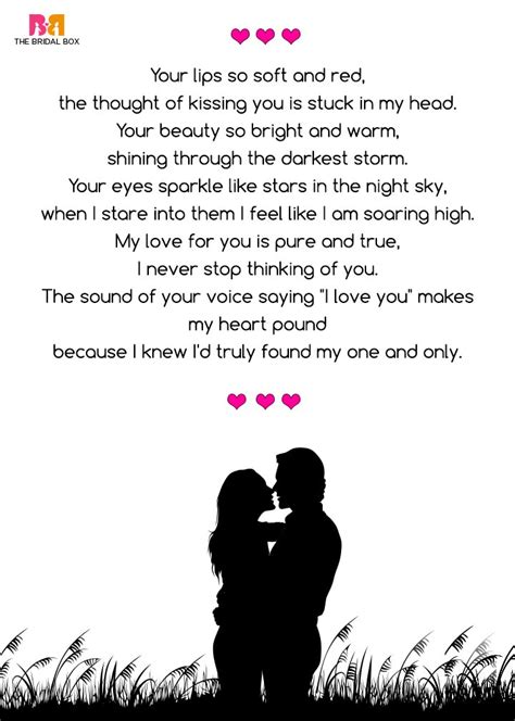 Beautiful Romantic Love Poems For Her