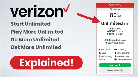 Verizons New Unlimited Data Plans Explained December 2019 Youtube
