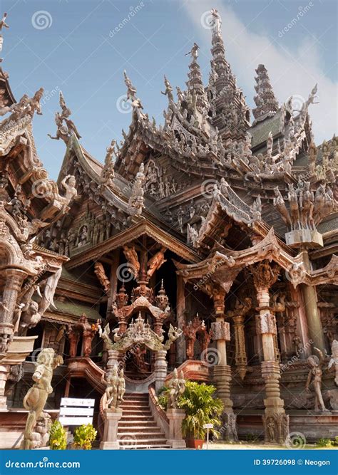Wooden Temple Thailand Stock Photo Image Of Southeast 39726098
