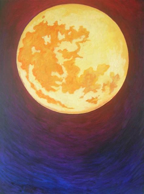 Mystical Moon Painting By Clare Gravenell Moon Painting Art Art Show