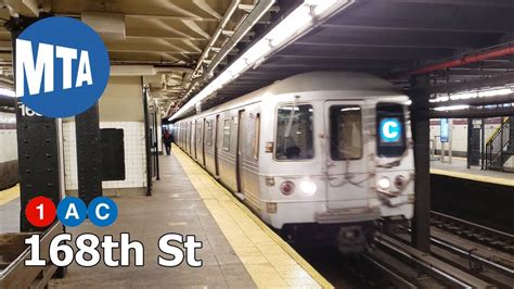 Mta Nyc Subway Railfanning At 168th Street Youtube