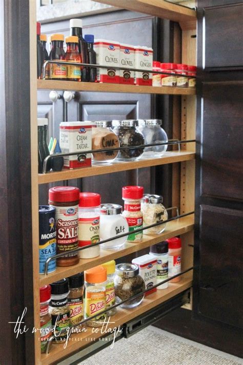 How I Organize My Spices The Wood Grain Cottage Spice Organization