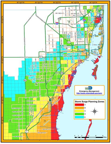 Florida Evacuation Zone Map Fill Out Sign Online And Download Pdf