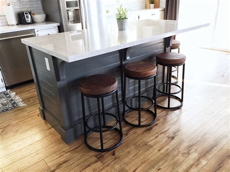 Cabinetmaking can be a big job, even for experienced woodworkers. A DIY Kitchen Island: Make it yourself and Save Big! | Domestic Blonde | Kitchen island with ...