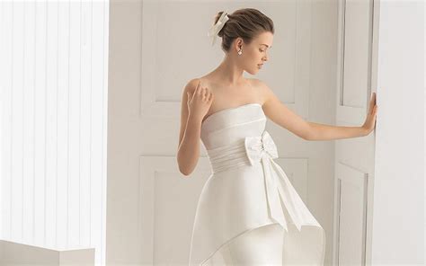 Best Peplum Wedding Dresses To Flatter Your Figure Wedding Journal