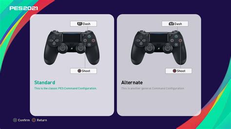 Pes 2021 Gamepad Layout Ps4 Ps5 Interface Replacement For Xbox 18