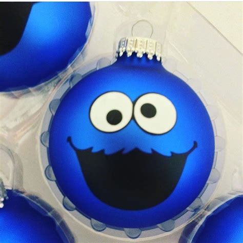 I Love These Cookie Monster Ornaments From Sewcraftnspired Have You