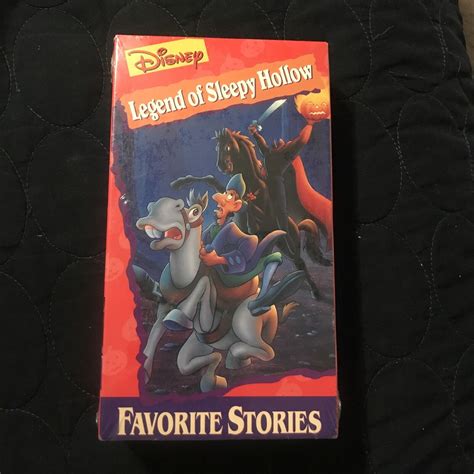 Disneys Favorite Stories The Legend Of Sleepy Hollow Vhs W