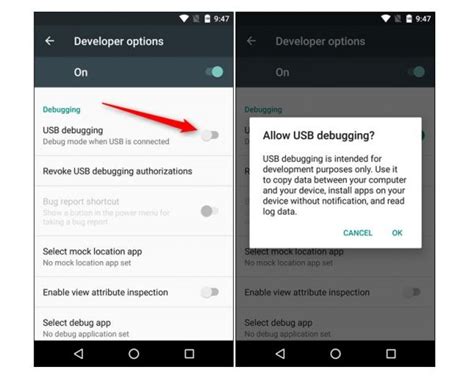If there is anything abnormal during your operation, you can try the tips in part 4. How to Enable USB Debugging on Android Like a Pro